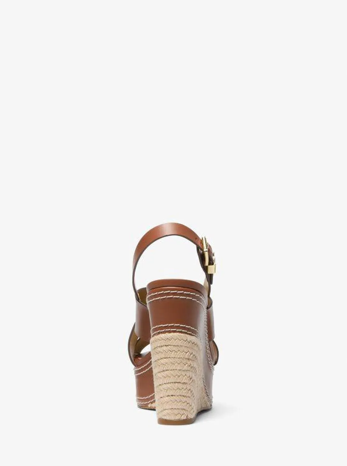 Nora Leather Wedge Sandal