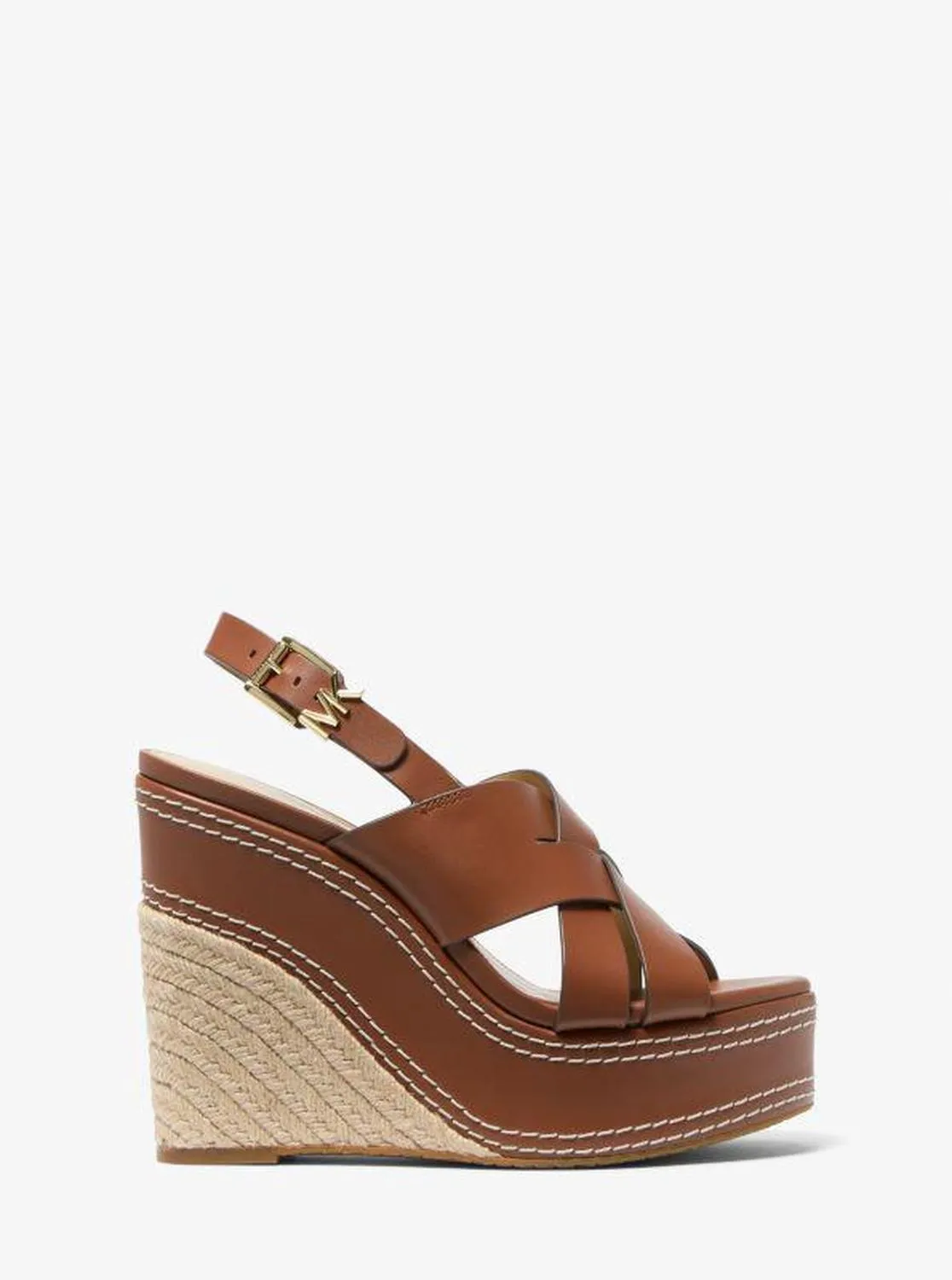 Nora Leather Wedge Sandal