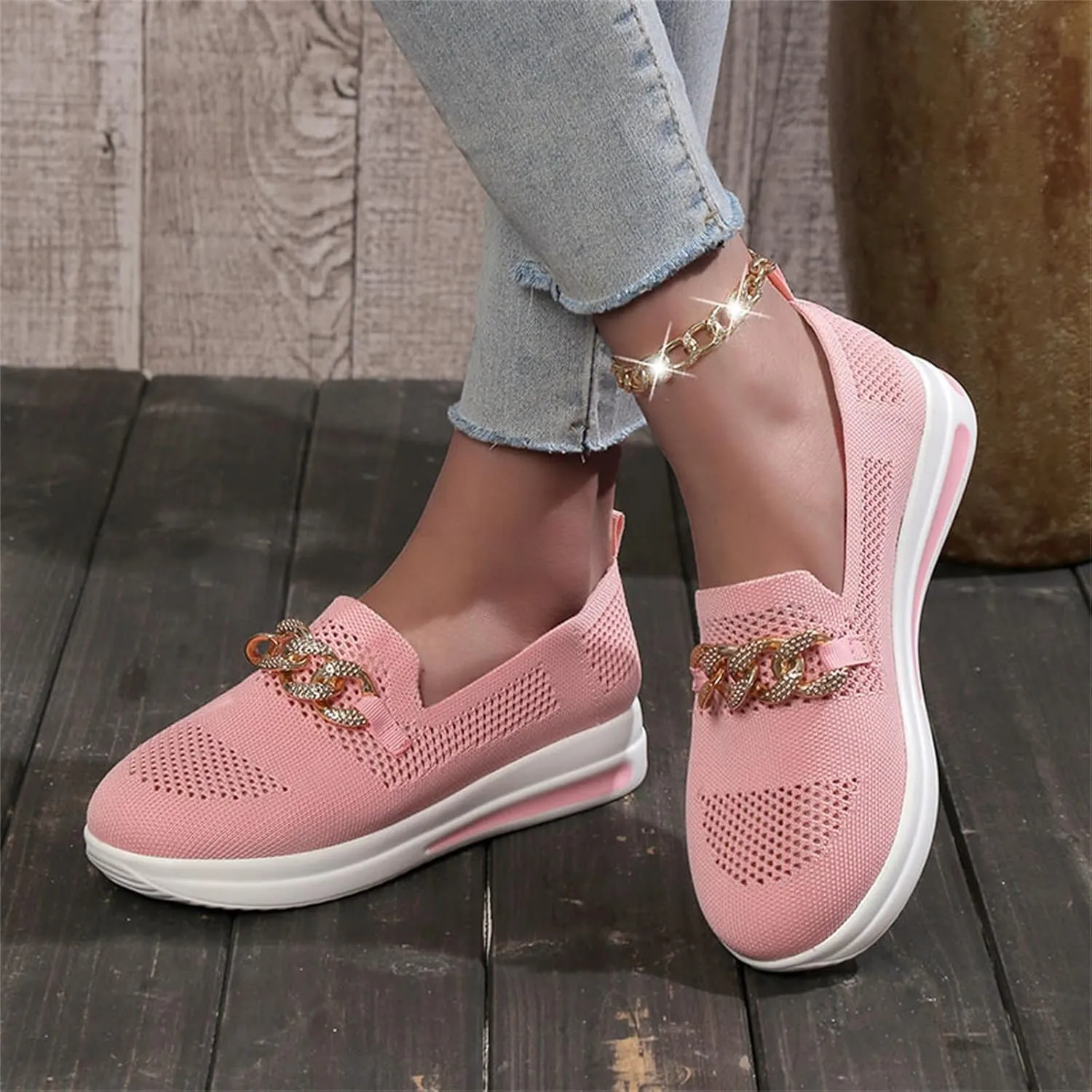 Orthopedic Shoes for Women Athletic Wide Width Sneakers Wide Width Arch Support Sneakers Breathable Cushion Sneakers Tennis Shoes for Womens Womens Running Shoes Casual Running Sneakers