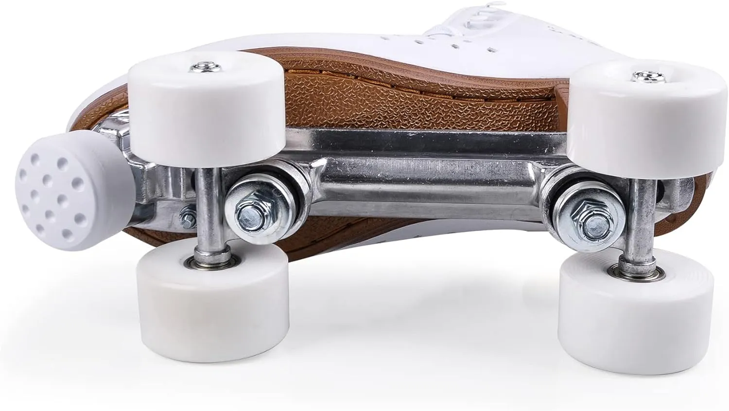 PAPAISON Roller Skates for Women and Men, Deluxe 2 Layer Microfiber Leather Double Row-Classic Roller Skates for Girls, Professional Outdoor Indoor Quad-Skates for Kids & Adults…