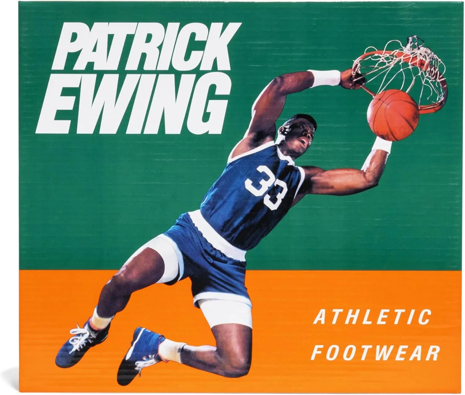 PATRICK EWING ATHLETICS 33 HI Green/Orange/Gum ST PATRICKS DAY 1BM02601-322