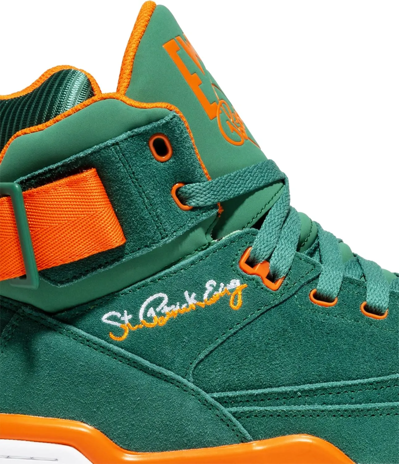 PATRICK EWING ATHLETICS 33 HI Green/Orange/Gum ST PATRICKS DAY 1BM02601-322