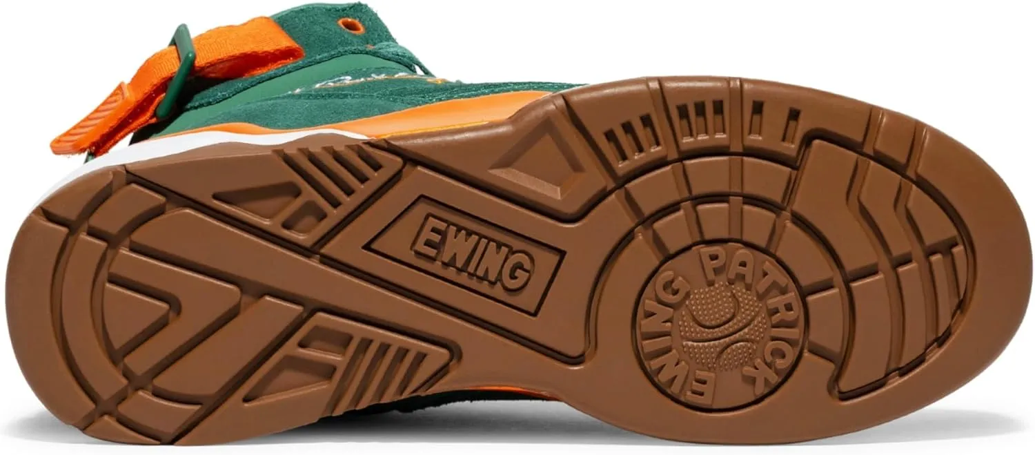 PATRICK EWING ATHLETICS 33 HI Green/Orange/Gum ST PATRICKS DAY 1BM02601-322