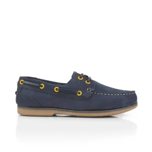 Pippa Women's Boat Shoes - NAVY/YELLOW