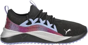 Puma - Juniors Pacer Future Allure Night Out Shoes, Size: 4.5 M US Big Kid, Color: Puma Black/Lavendar Pop