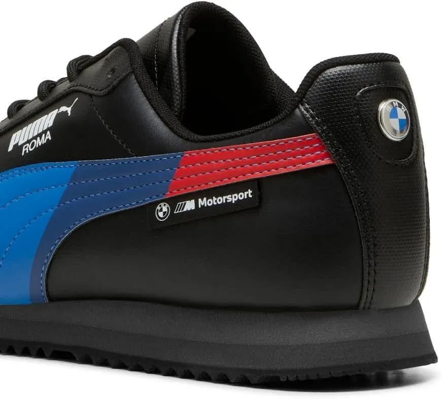 PUMA Men's BMW Motorsport Roma Via Shoes, White-Cool Cobalt, 11