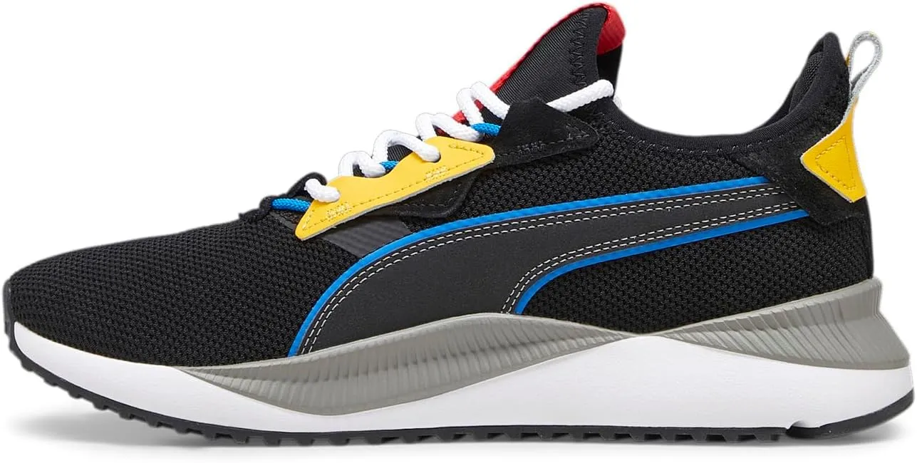 PUMA Pacer Future Street WIP Mens Running 9 DM US BlackBlackYellow Sizzle
