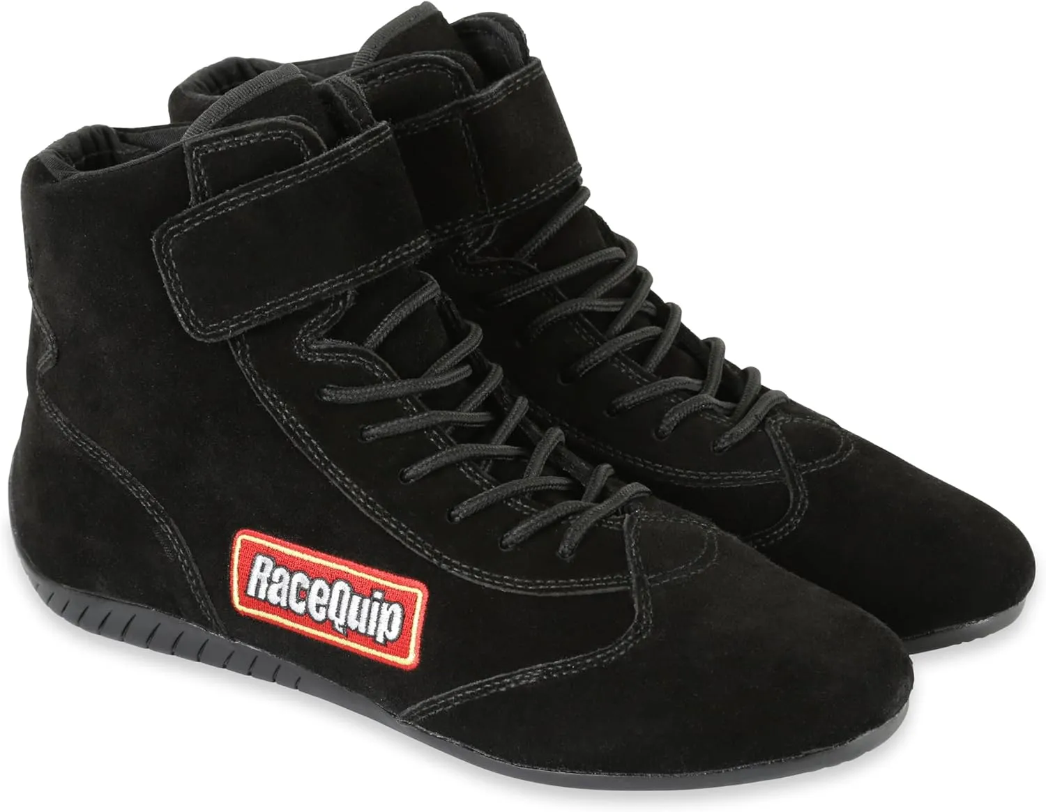 RaceQuipRQP 30300090RQP 303 Driving Shoes - Mid-Top - SFI 3.3/5 - Black - Size 9