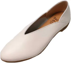 Recipe RP279 Women's V-Cut Babu Shoe, Nubuck Mint