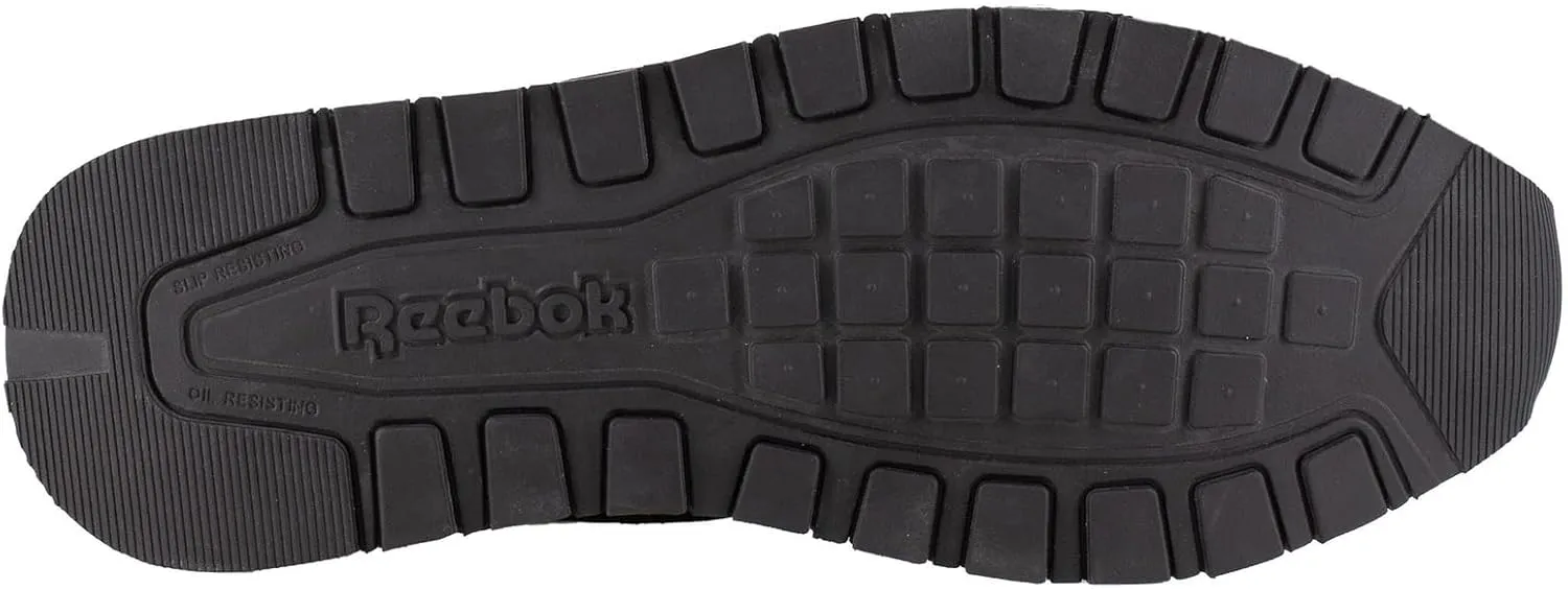Reebok Men's Rb1982 Harman Work Construction Shoe Black and White Safety