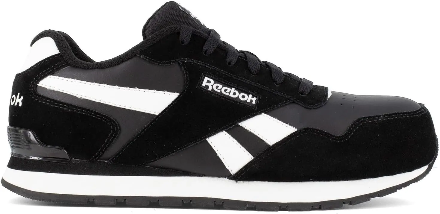 Reebok Men's Rb1982 Harman Work Construction Shoe Black and White Safety