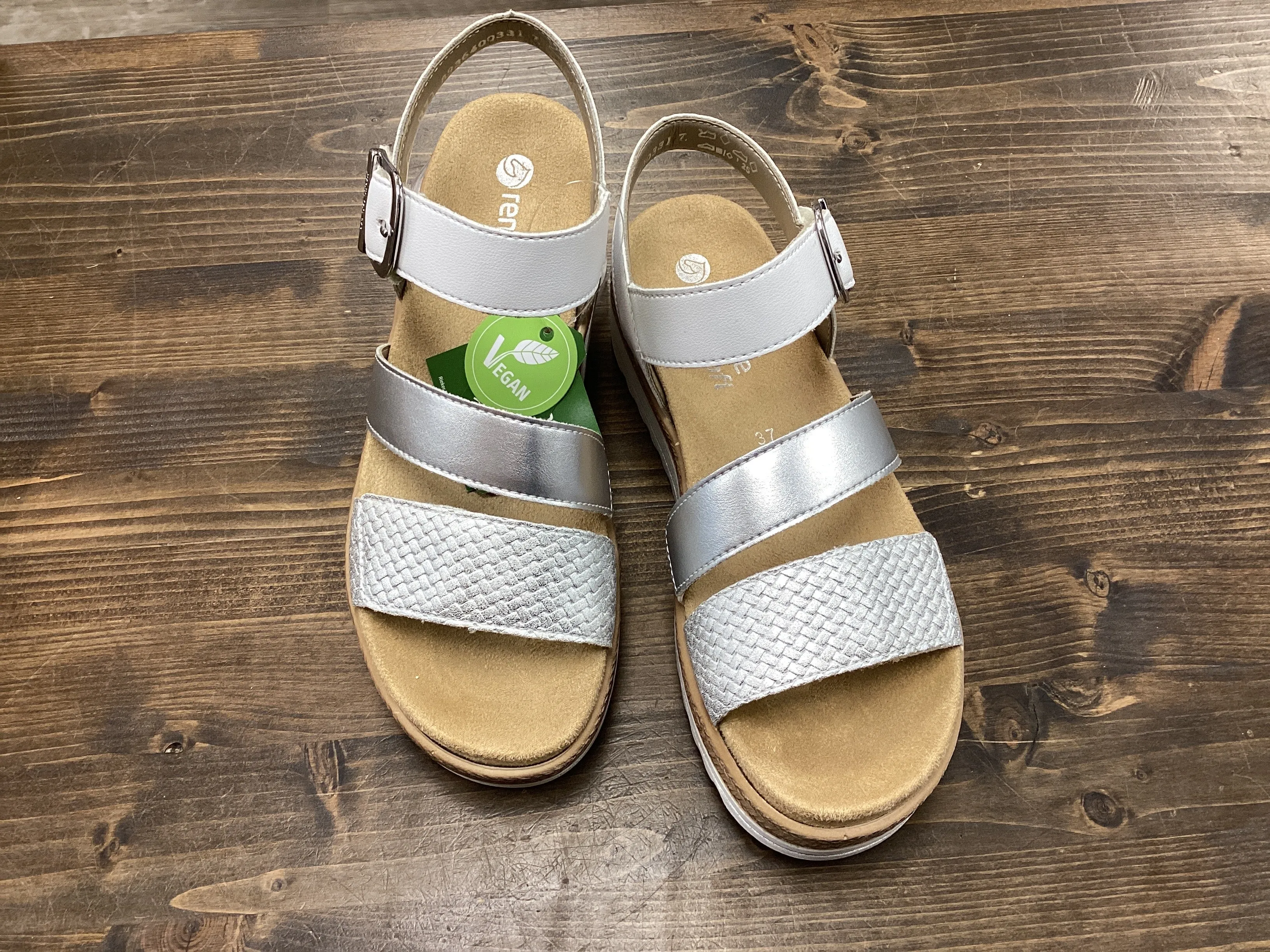 Remonte D0Q55-90 Velcro Strap Sandal
