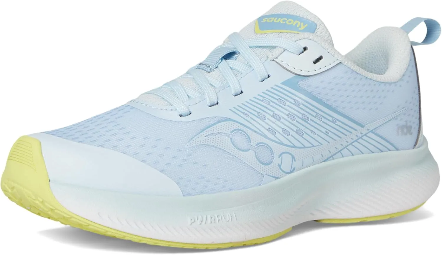 Saucony Ride Kidz Sneaker, Blue, 2.5 US Unisex Big Kid