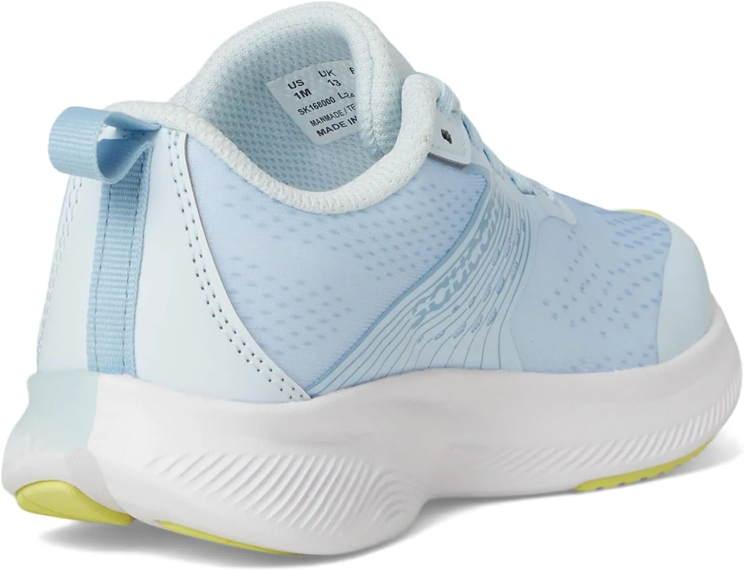 Saucony Ride Kidz Sneaker, Blue, 2.5 US Unisex Big Kid