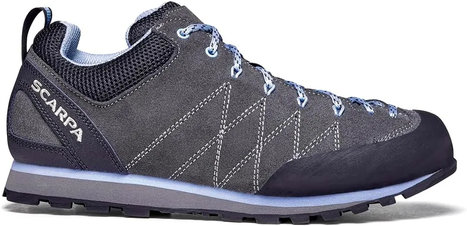 SCARPA Women's Crux Lightweight Suede Leather Approach Shoes for Hiking & Walking