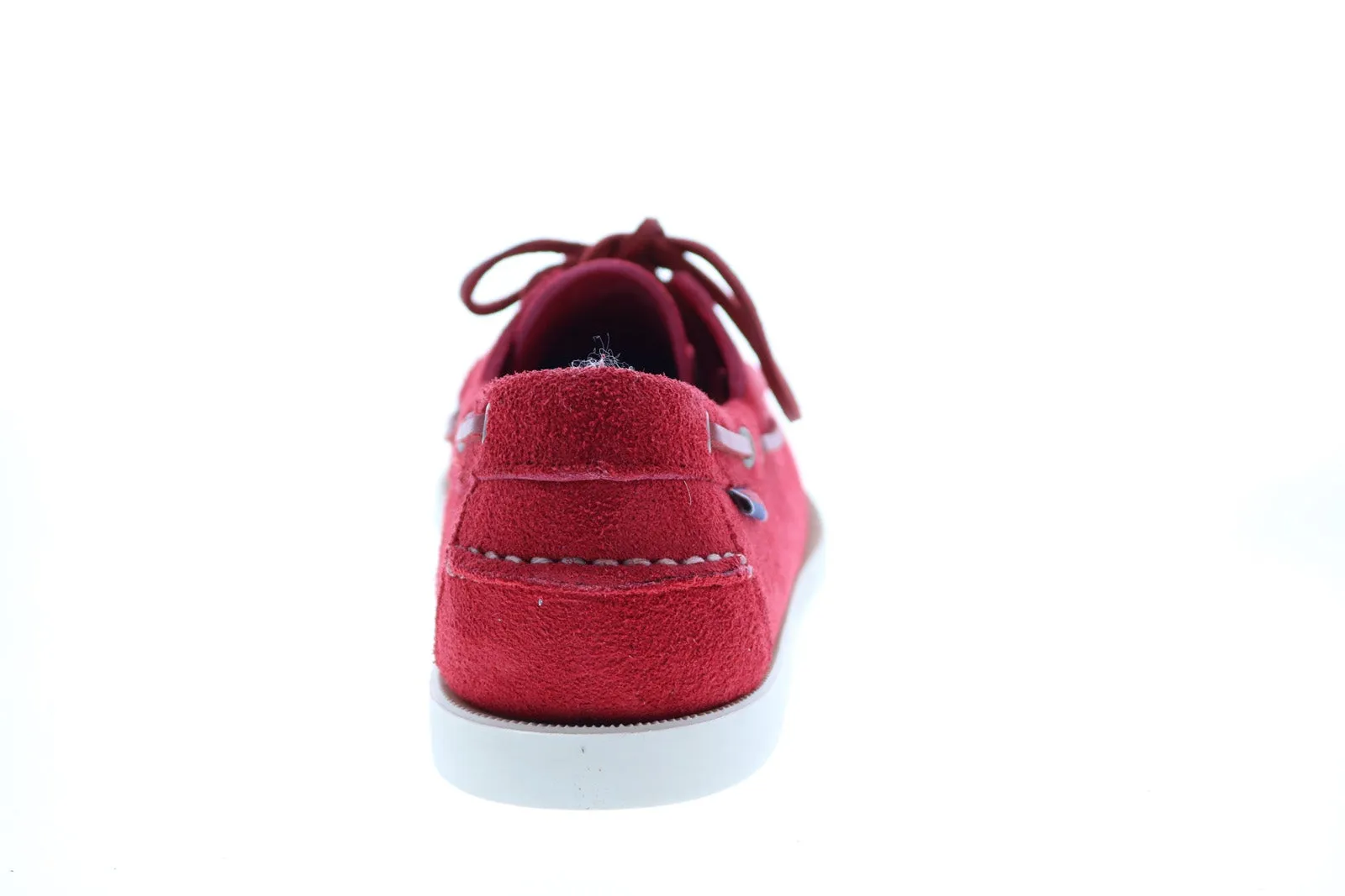 Sebago Portland Flesh Out 7111PTW Mens Red Loafers & Slip Ons Boat Shoes