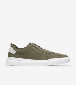 Sneaker Haan Timeless Olive-White Exclusive options Lace Dusty Court Up Cole Rally Canvas Grandpro