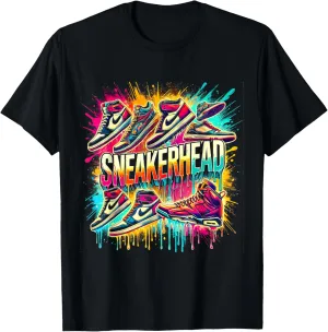 Sneaker Head Streetwear Style T-Shirt