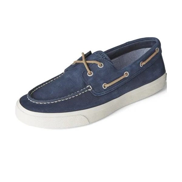 Sperry BAHAMA PLUSHWAVE Mens Leather Boat Shoes Navy