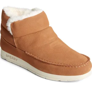 Sperry Moc-Sider Bootie Leather Shoe Tan