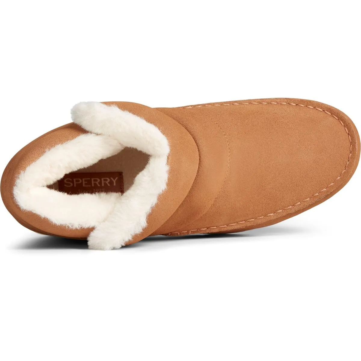 Sperry Moc-Sider Bootie Leather Shoe Tan