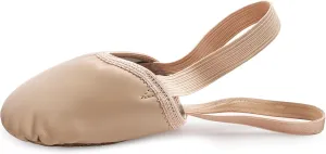Stelle Leather Half Soles Dance Shoes Womens Lyrical Pirouette Turners Dance Shoes for Turning (Girls/Boys/Men/Adult)