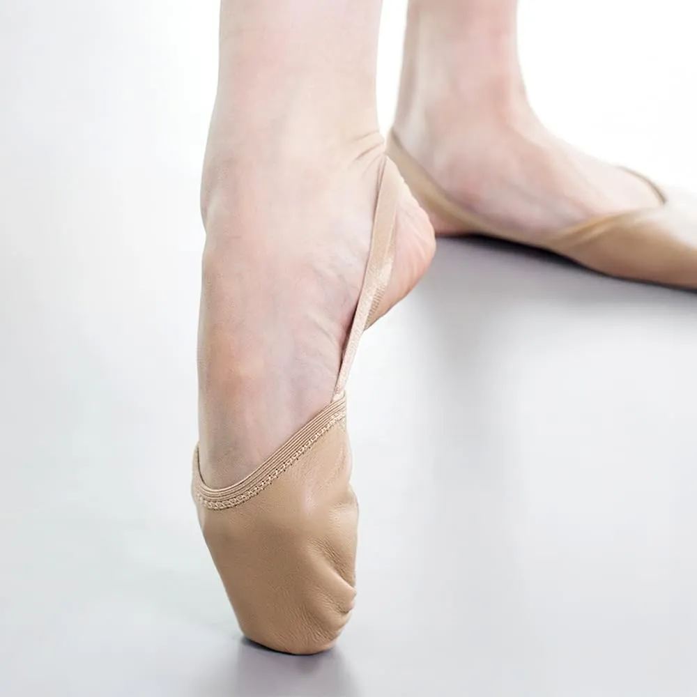 Stelle Leather Half Soles Dance Shoes Womens Lyrical Pirouette Turners Dance Shoes for Turning (Girls/Boys/Men/Adult)
