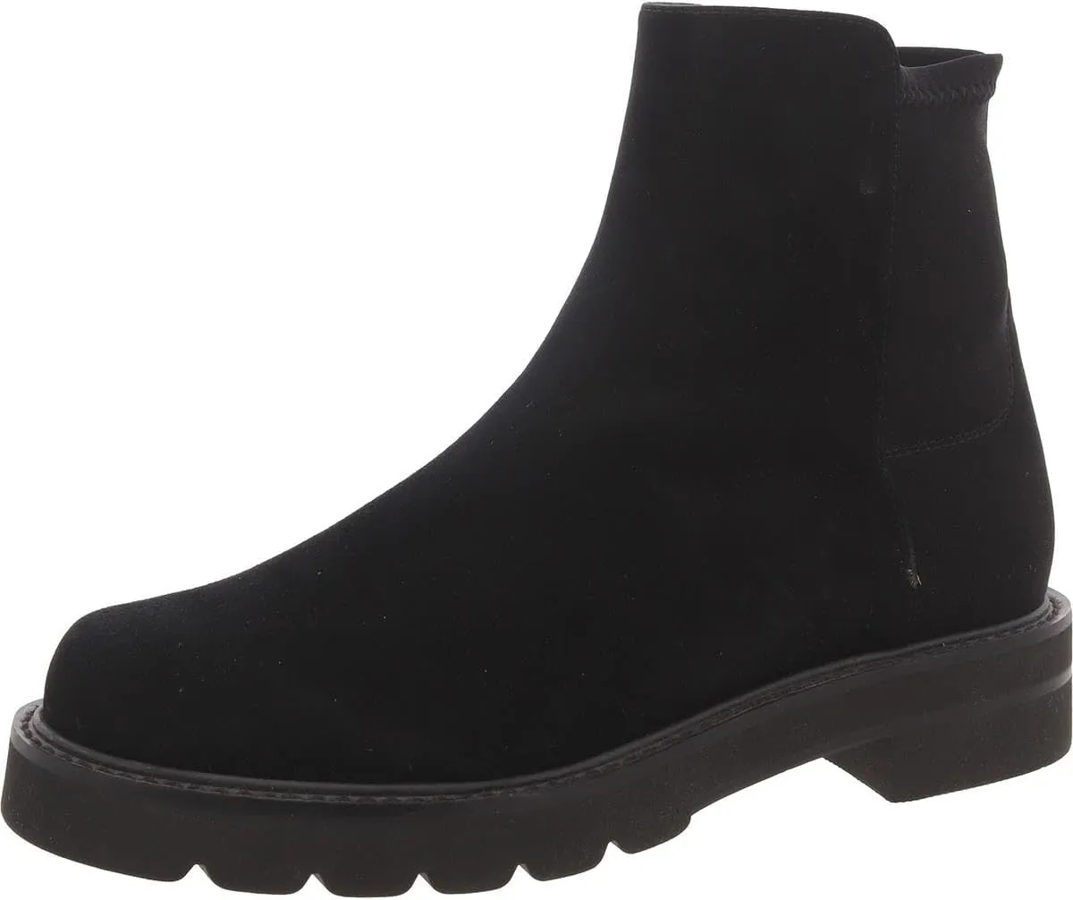 Stuart Weitzman Womens 5050 Lift Bootie Suede Ankle Ankle Boots