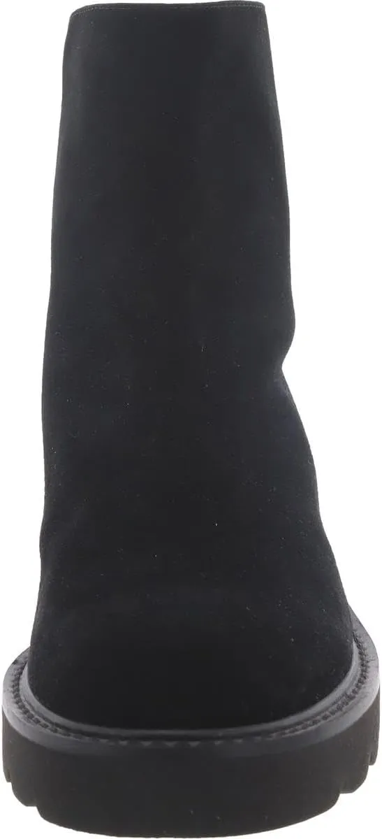 Stuart Weitzman Womens 5050 Lift Bootie Suede Ankle Ankle Boots