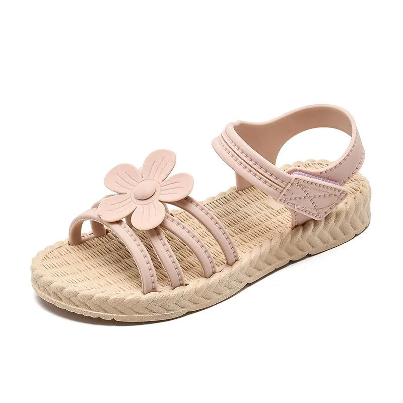 Summer Shoes Sandals Children Girls Fashion | Sandals Flower Children