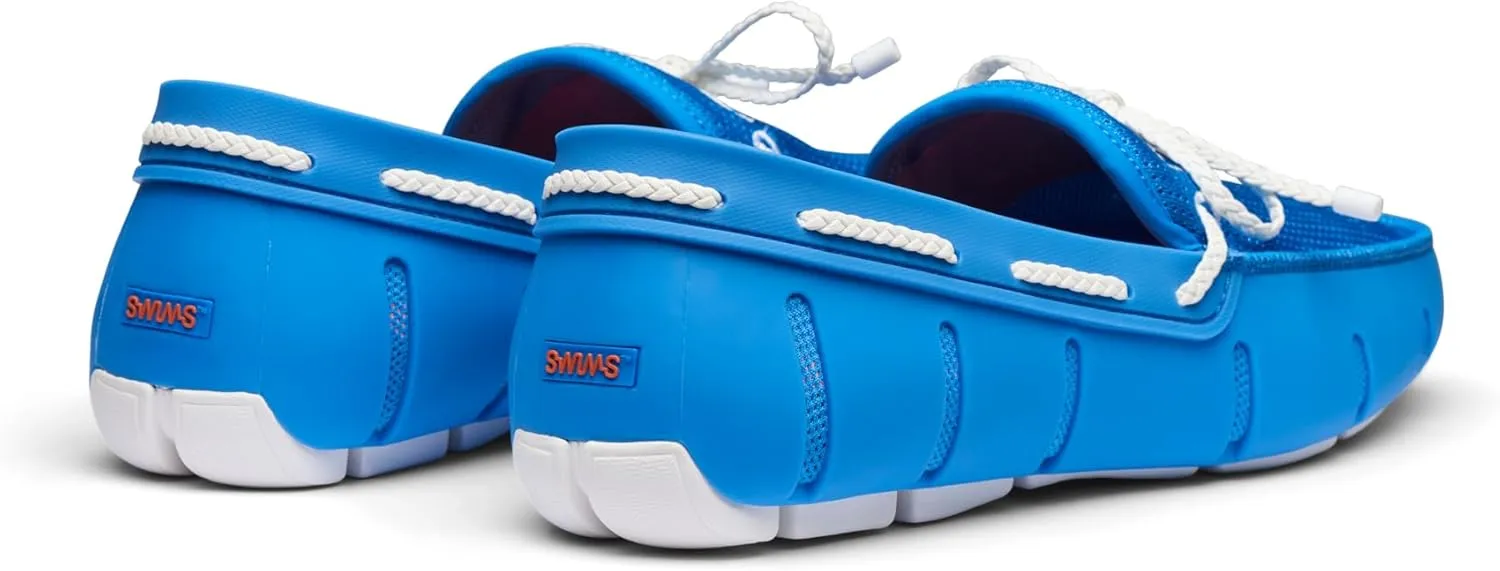 SWIMS Mens Loafers, Braided Lace Casual Slip-Ons Shoes, Fashion Shoe for Beach