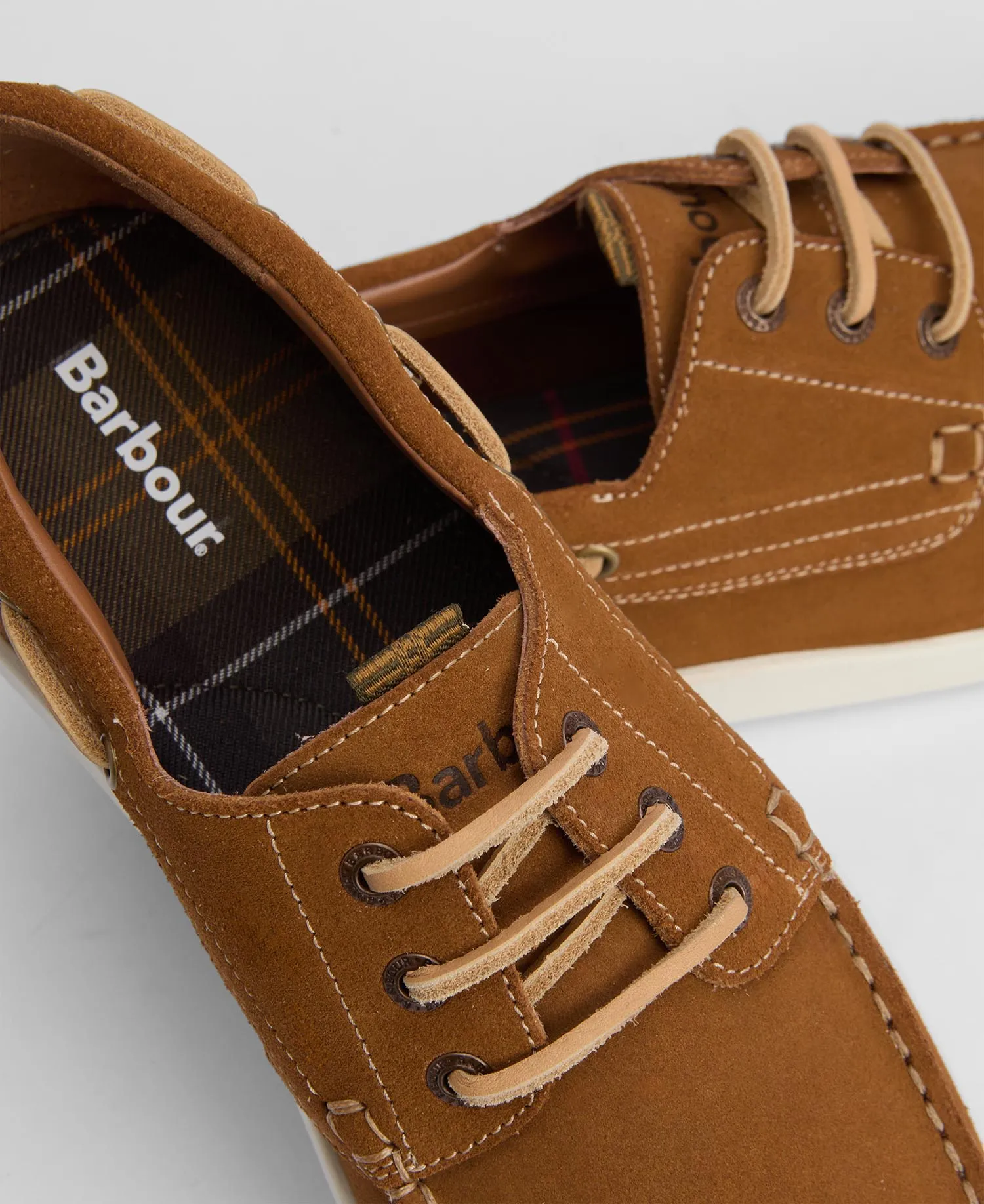 Tan Armada Suede Boat Shoe