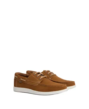 Tan Armada Suede Boat Shoe