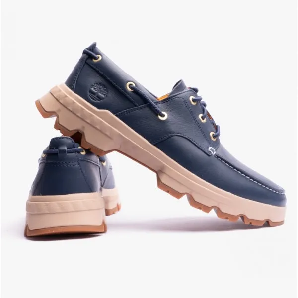 Timberland TBL Originals Ultra Lthr MT Ox Mens Full Grain Boat Shoes Navy