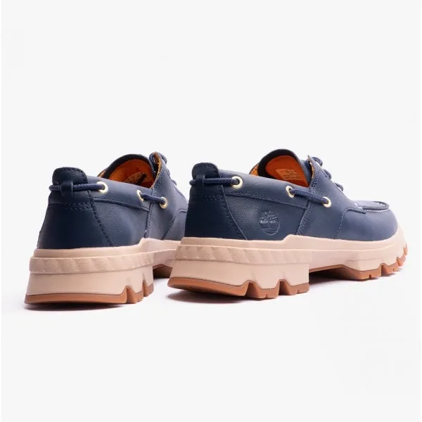 Timberland TBL Originals Ultra Lthr MT Ox Mens Full Grain Boat Shoes Navy