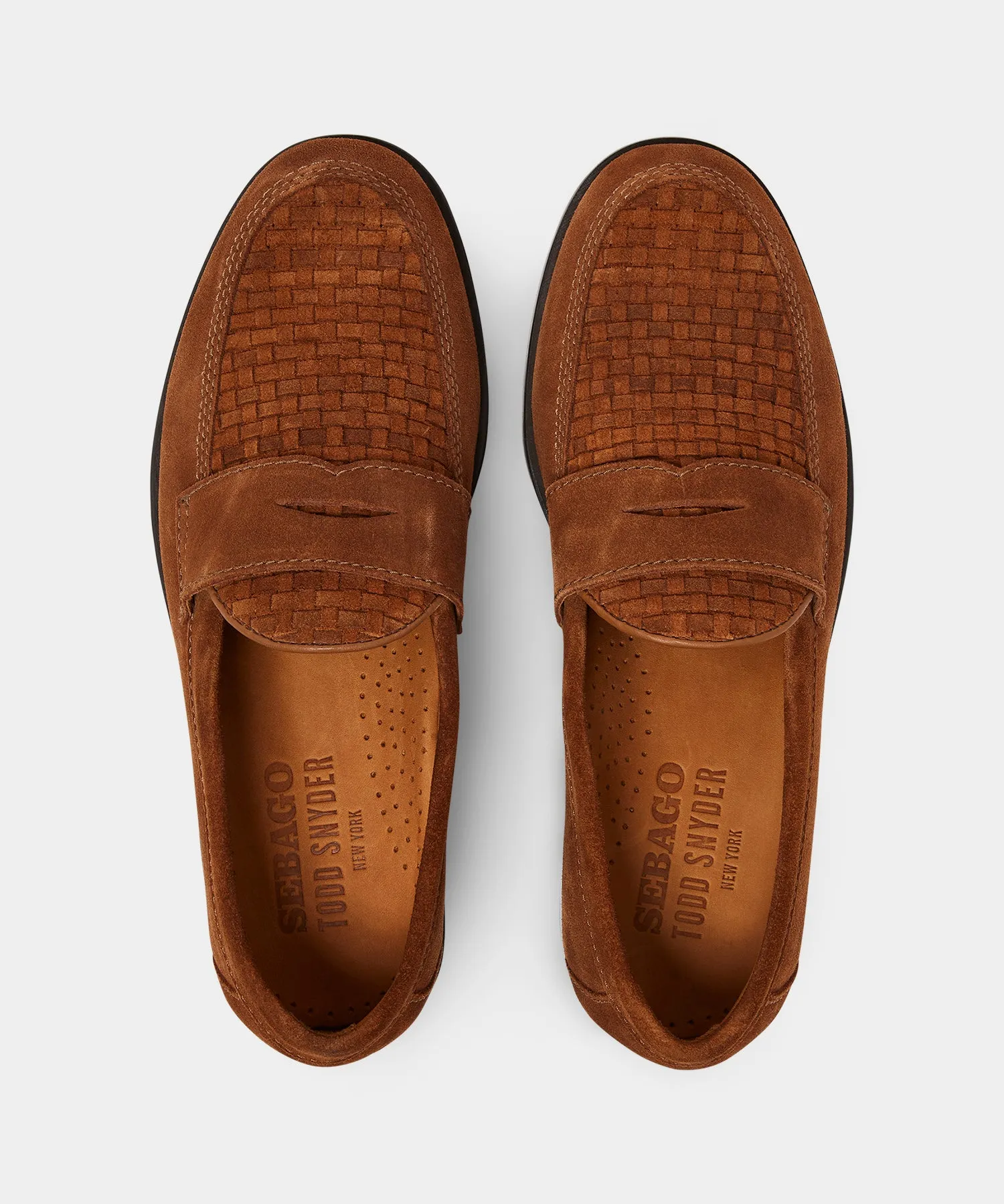 Todd Snyder x Sebago Woven Ryan Loafer