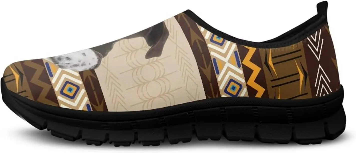 Tribal Womens Slip On Sneakers Lightweight Walking Shoes Casual Non-Slip Tennis Sneakers for Gym Work Travel US Size5.5-11.5