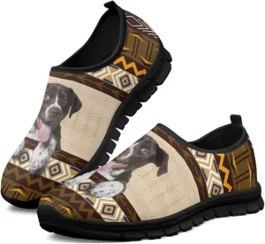 Tribal Womens Slip On Sneakers Lightweight Walking Shoes Casual Non-Slip Tennis Sneakers for Gym Work Travel US Size5.5-11.5