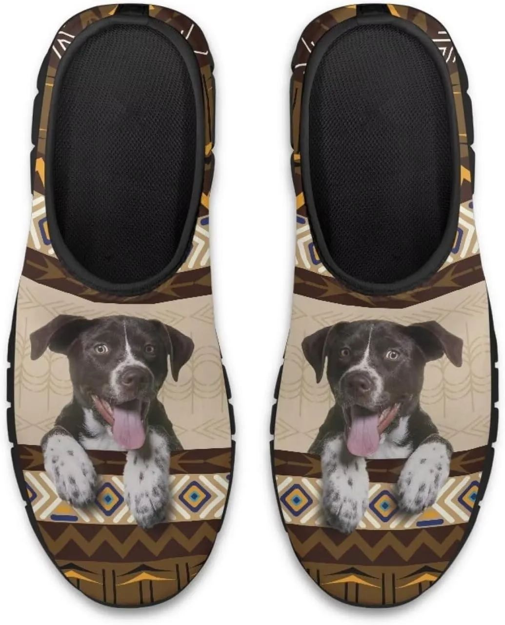 Tribal Womens Slip On Sneakers Lightweight Walking Shoes Casual Non-Slip Tennis Sneakers for Gym Work Travel US Size5.5-11.5