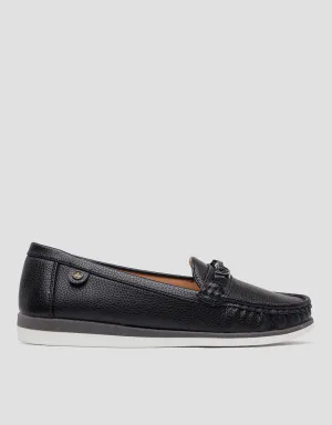 Triset Chain Accessories Sepatu Loafer Wanita