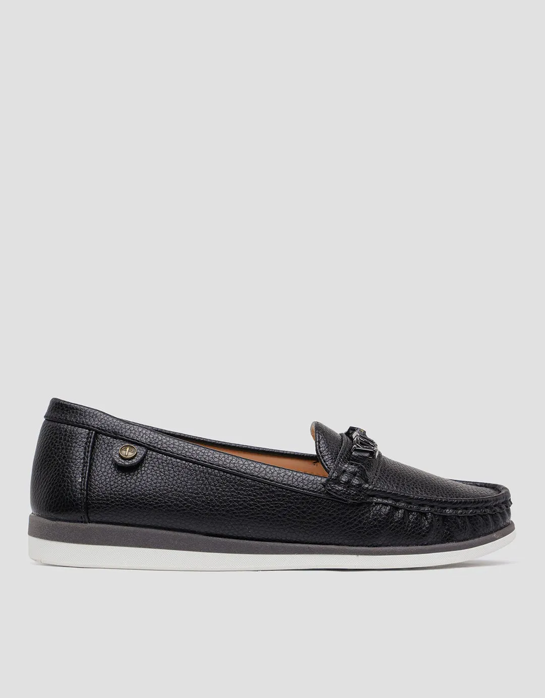 Triset Chain Accessories Sepatu Loafer Wanita
