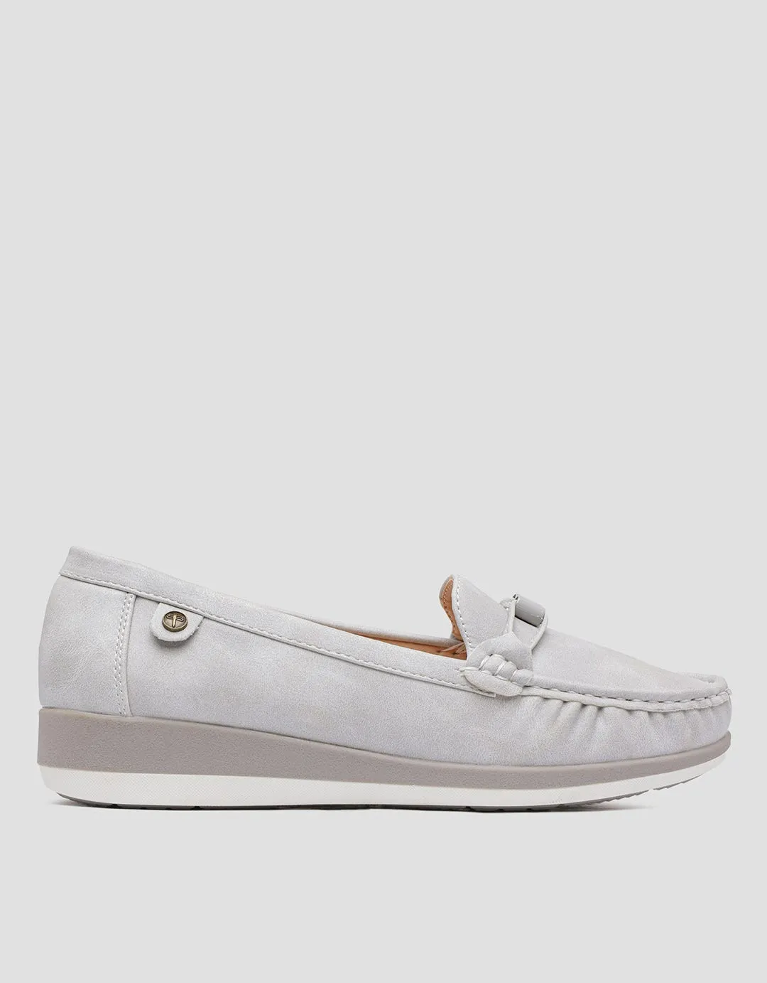 Triset Slip On With Accessories Sepatu Loafer Wanita
