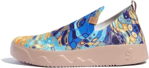 UIN Women's Art Painted Travel Shoes Slip On Casual Loafers Lightweight Comfort Fashion Sneaker Fuerteventura
