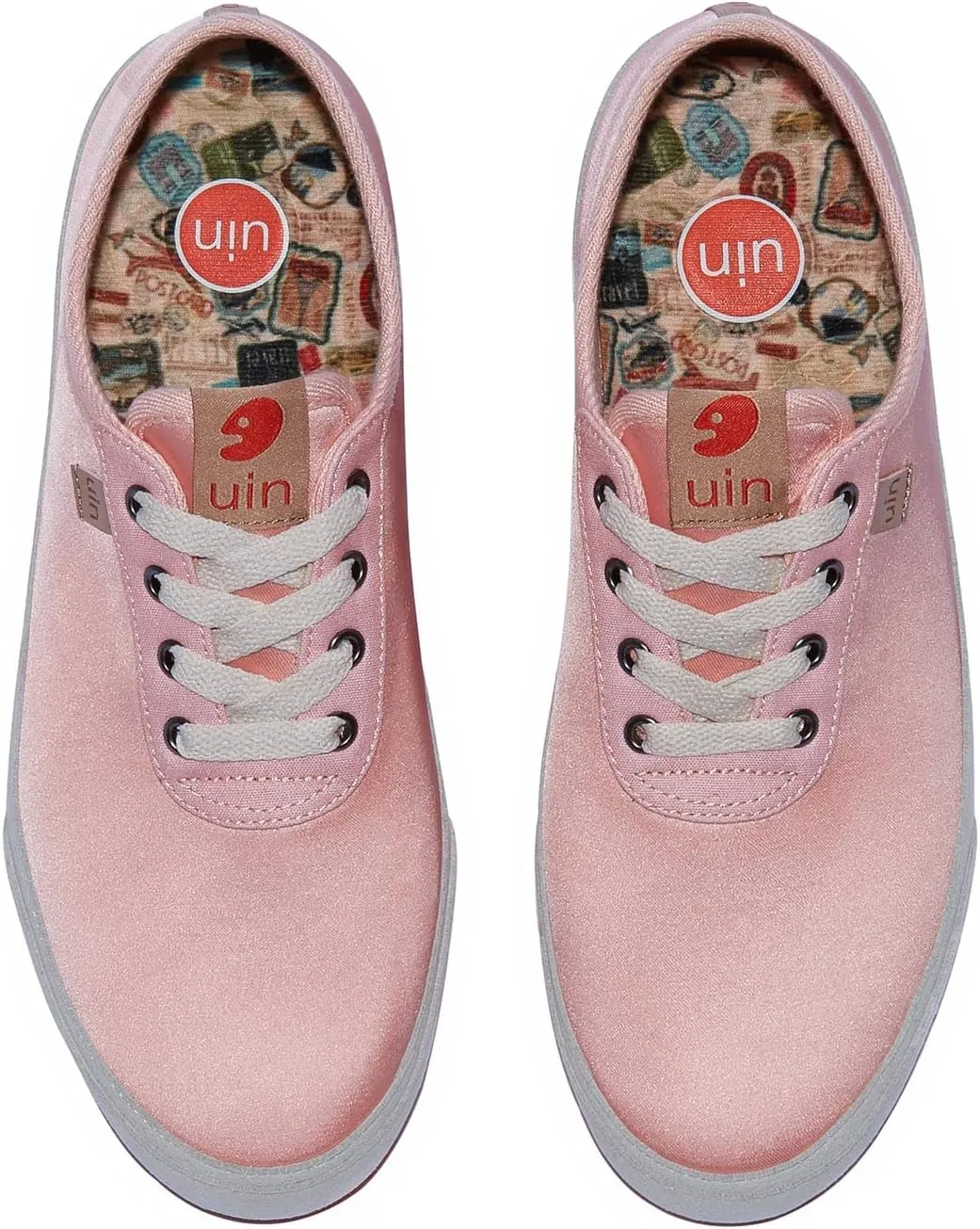 UIN Women's Art Painted Walking Casual Travel Shoes Lightweight Comfort Fashion Sneaker Formentera Series