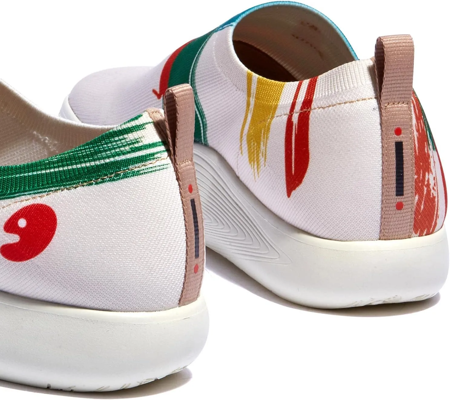 UIN Women's Walking Shoes Art Travel Slip On Casual Lightweight Fashion Sneaker Toledo Ⅹ