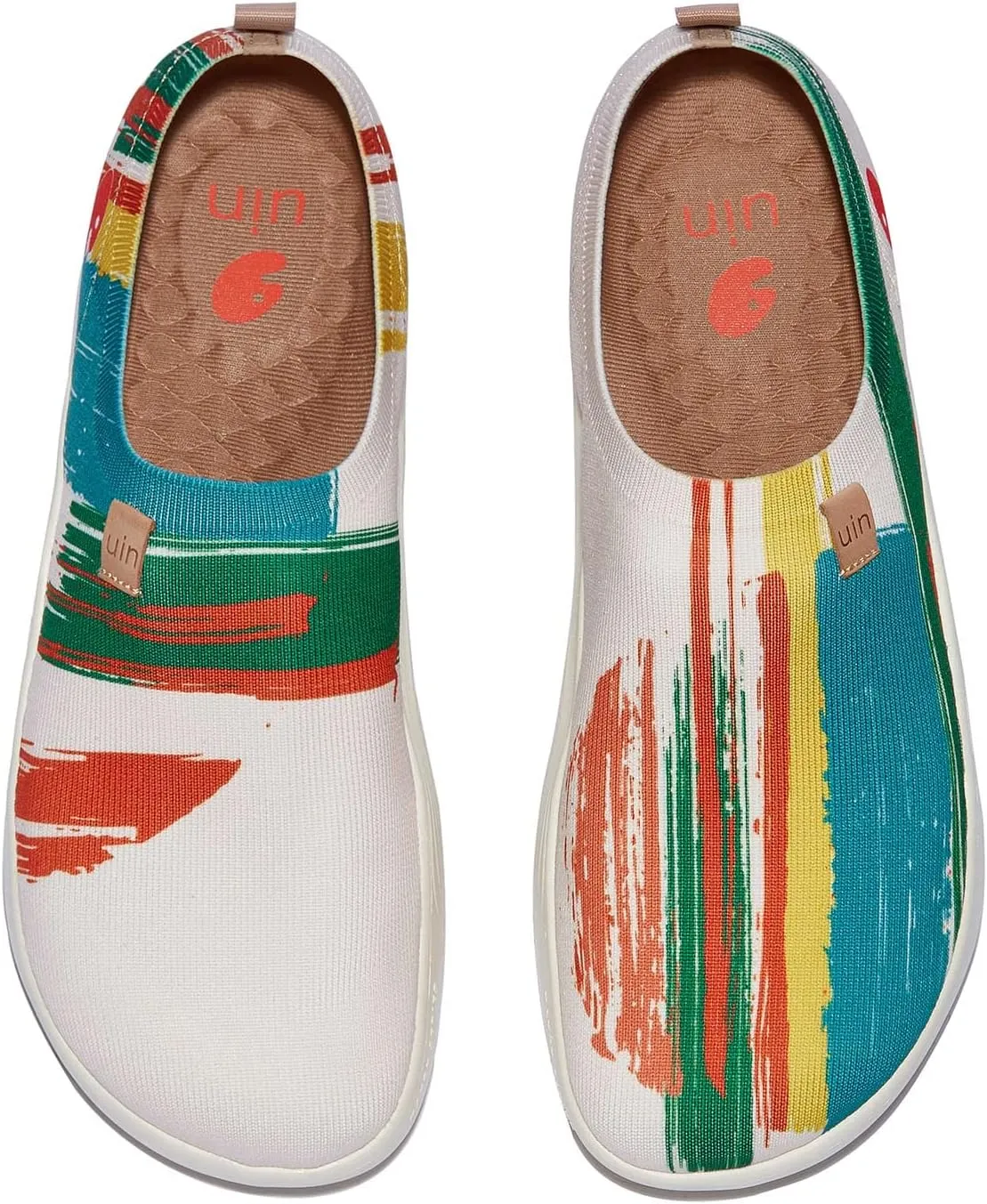 UIN Women's Walking Shoes Art Travel Slip On Casual Lightweight Fashion Sneaker Toledo Ⅹ