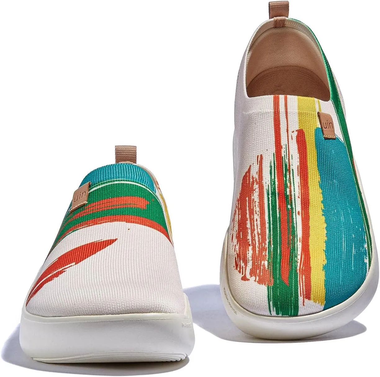 UIN Women's Walking Shoes Art Travel Slip On Casual Lightweight Fashion Sneaker Toledo Ⅹ