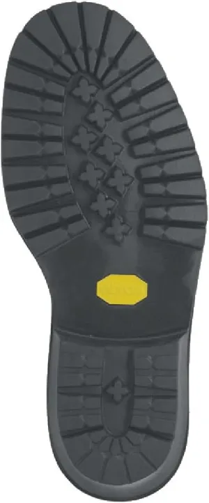 Vibram Logger Sole Replacement - Black, Size 10 - Compatible with Leather, Suede, Rubber, Nubuck, Nylon, Cotton - Shoe Repair Kit