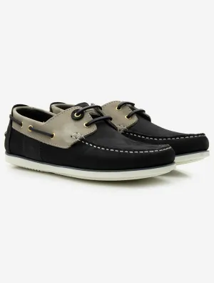 Wake Boat Shoes Navy/Putty