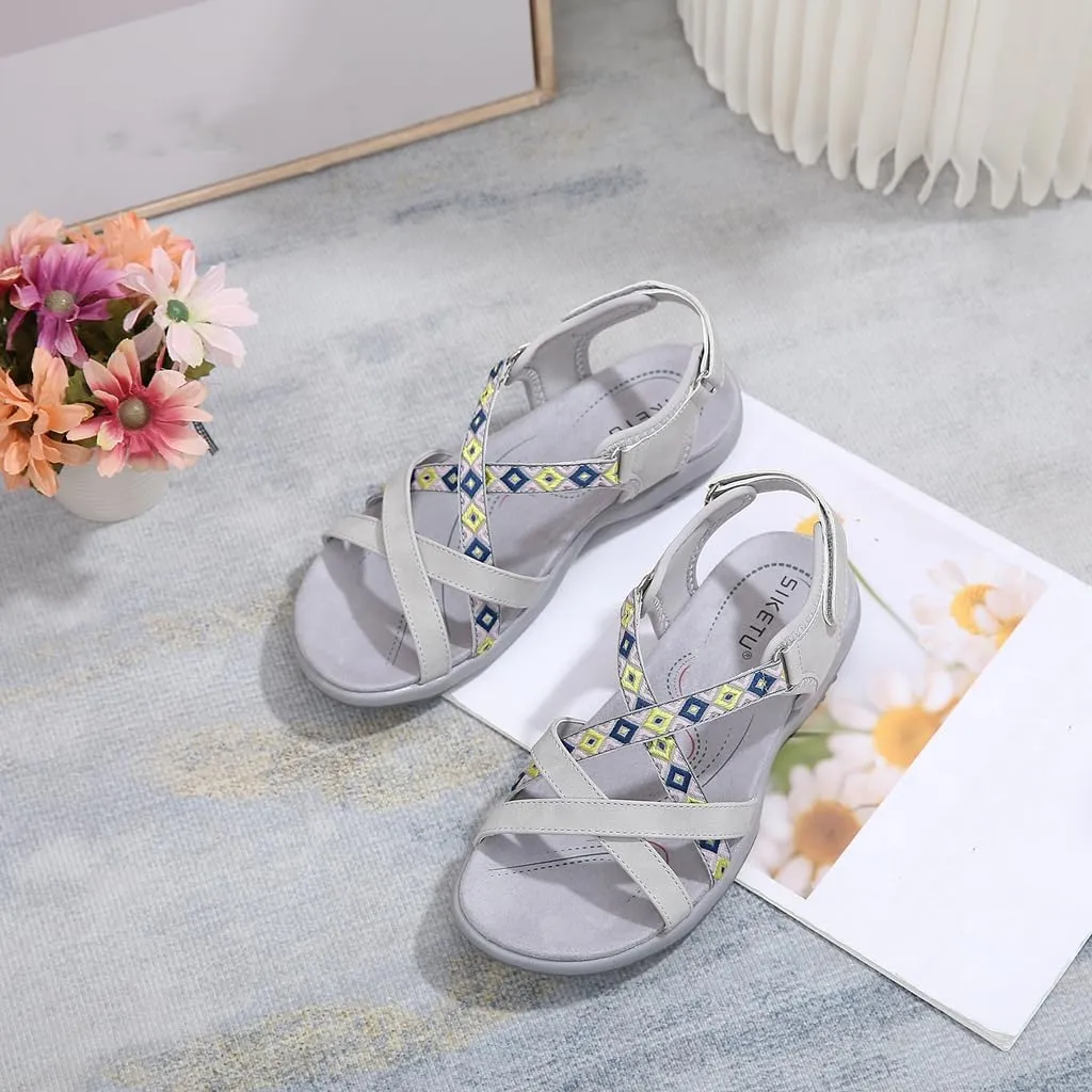 Women's Comfortable Hiking Athletic Sandals Arch Support Sports Walking Casual Summer Outdoor Beach Water Sandal